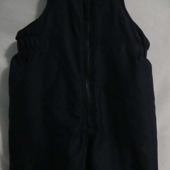 ATHLETIC WORKS | size 5T | Navy Fleece Lined Snowpants W/ Adjustable Suspenders - Picture 4 of 13